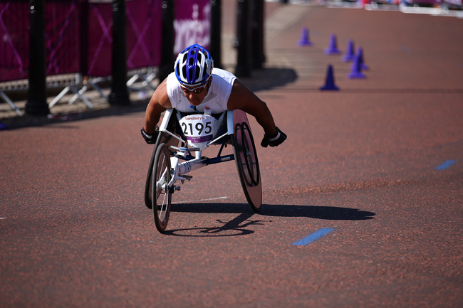 ロンドン2012パラリンピックマラソンの写真111