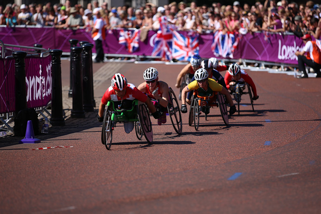 ロンドン2012パラリンピックマラソンの写真113