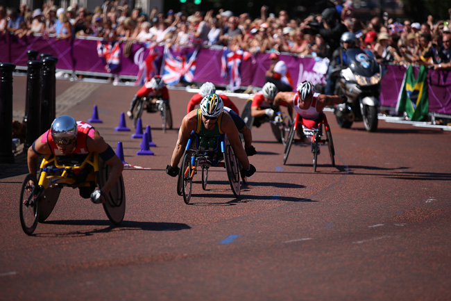 ロンドン2012パラリンピックマラソンの写真127