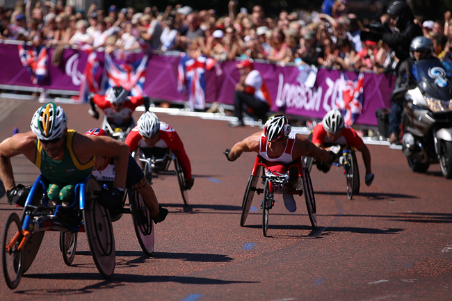 ロンドン2012パラリンピックマラソンの写真128