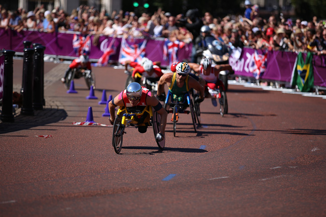 ロンドン2012パラリンピックマラソンの写真126
