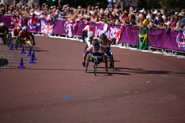 ロンドン2012パラリンピックマラソンの写真134