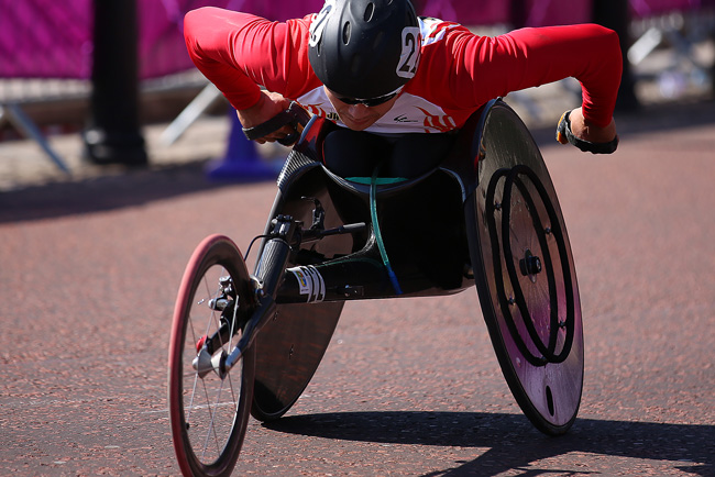 ロンドン2012パラリンピックマラソンの写真182