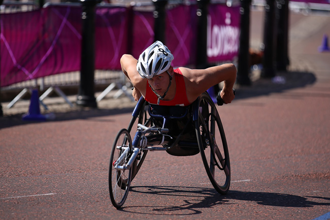 ロンドン2012パラリンピックマラソンの写真184